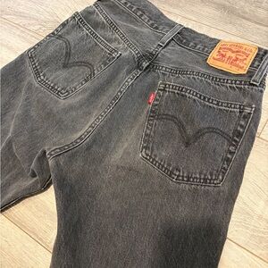 Levi 501 Black Jeans